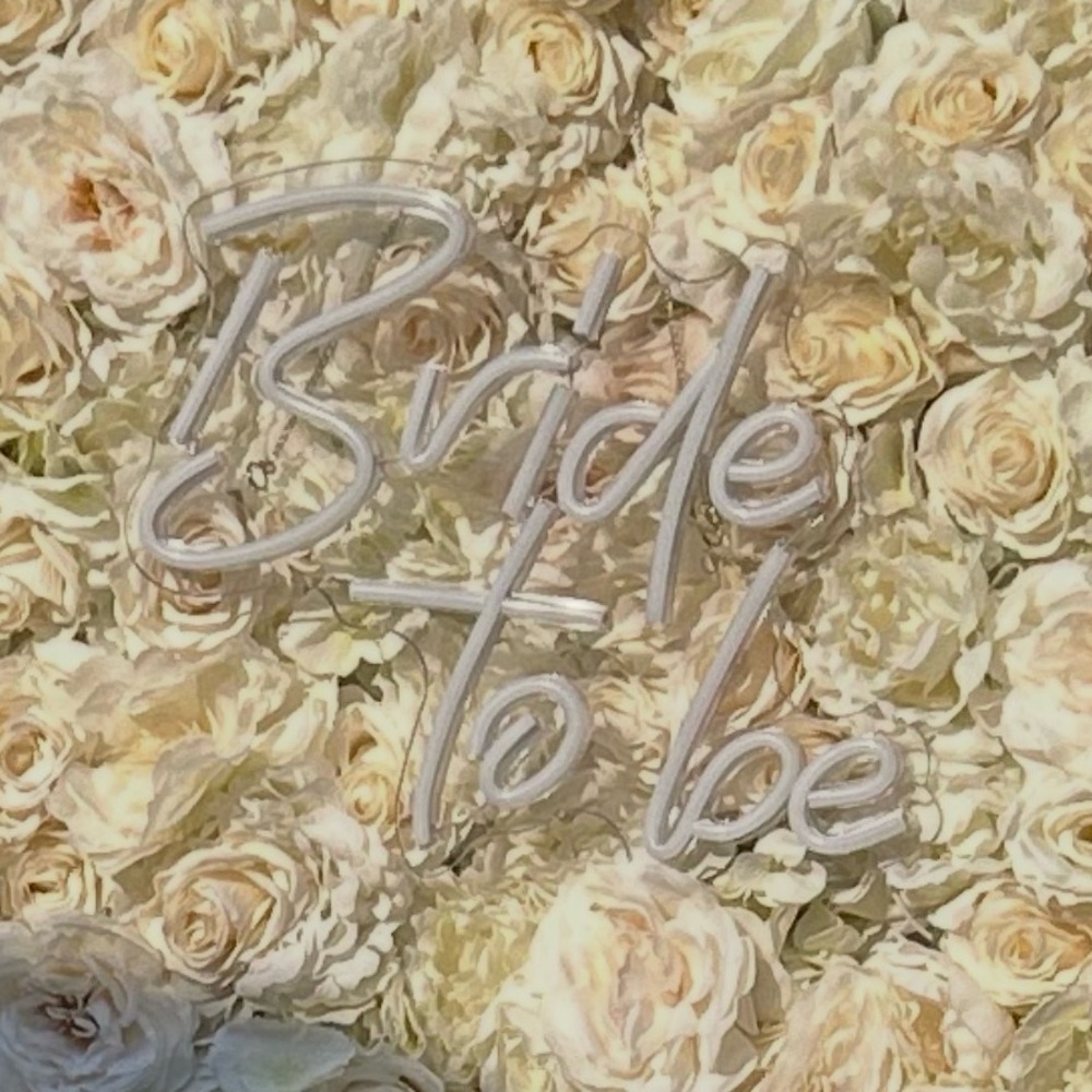 Bride To Be LED Sign 38 cm x 30 cm